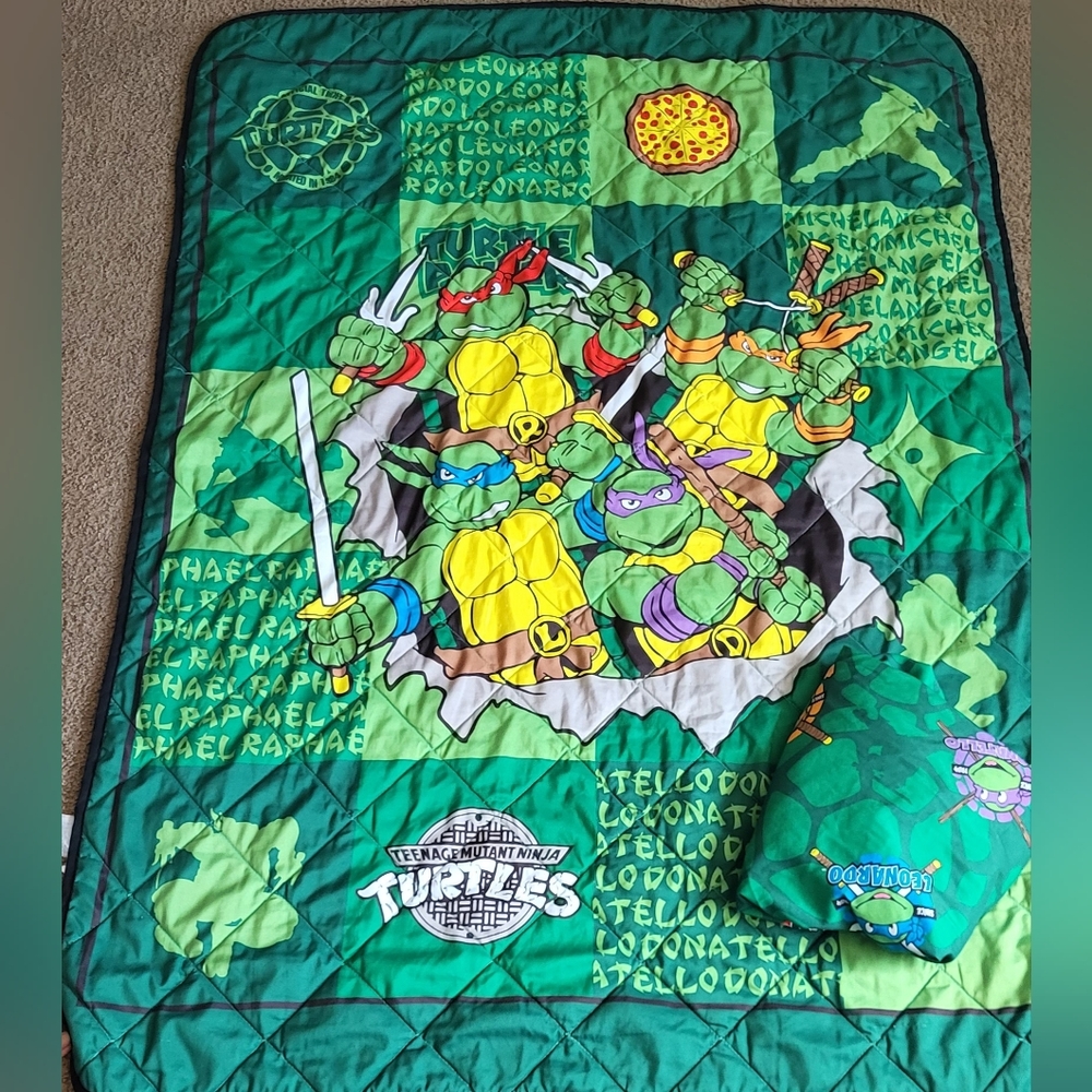 Ninja Titles Toddler Bed Set